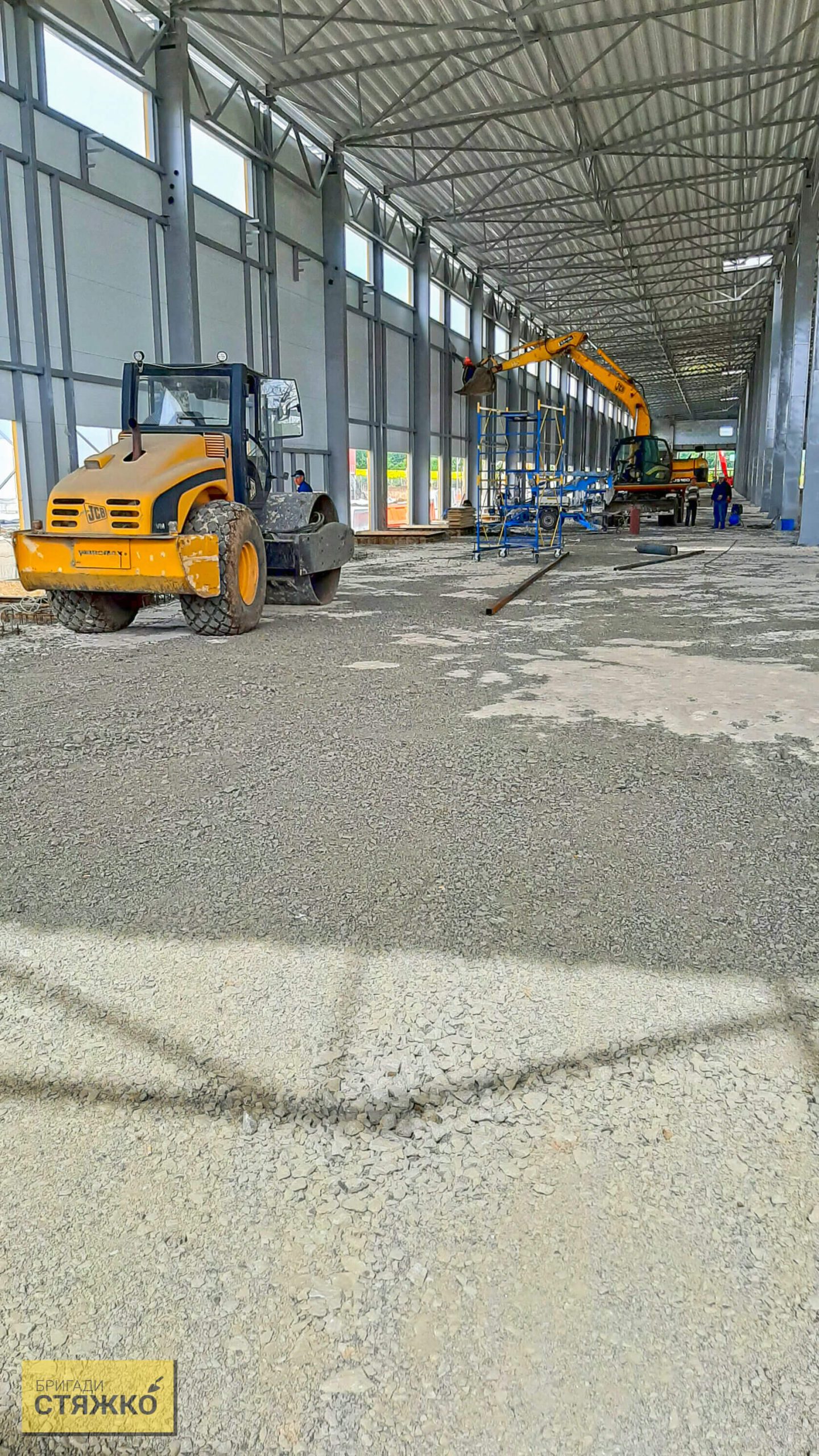 Одиниць техніки на обьектах бетонні поли промислові