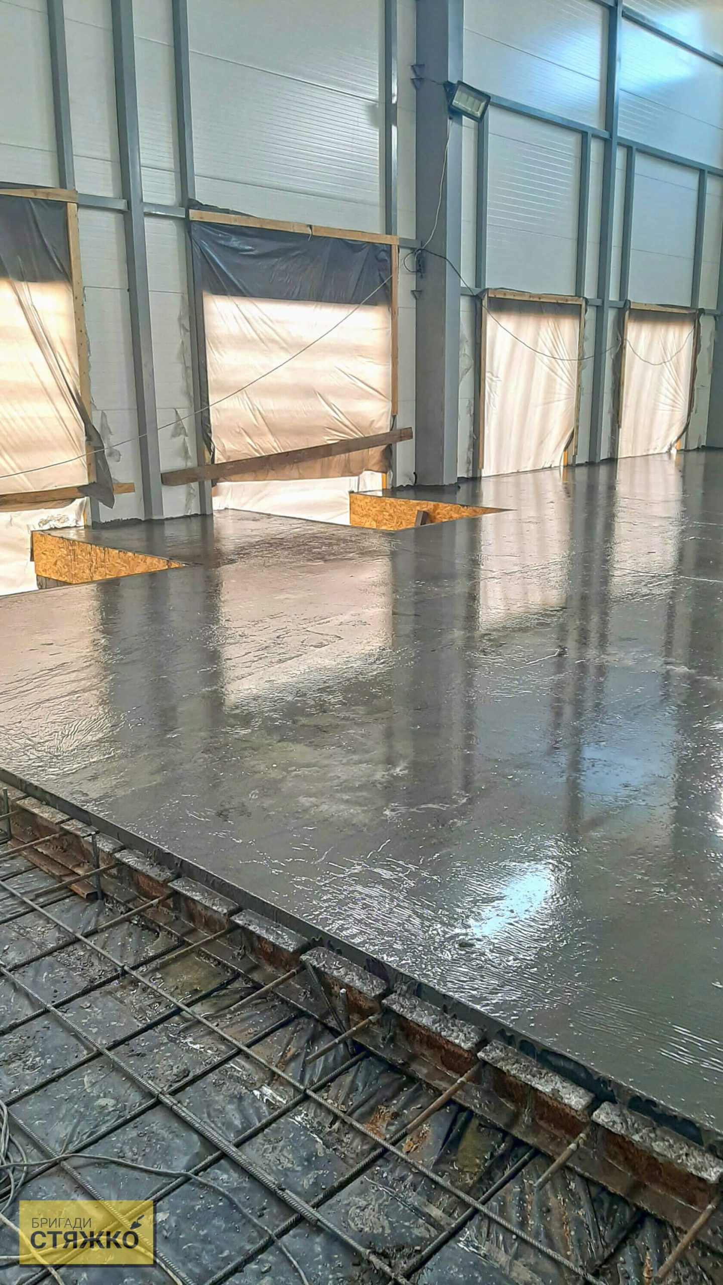 Заливк а підлог з бетону