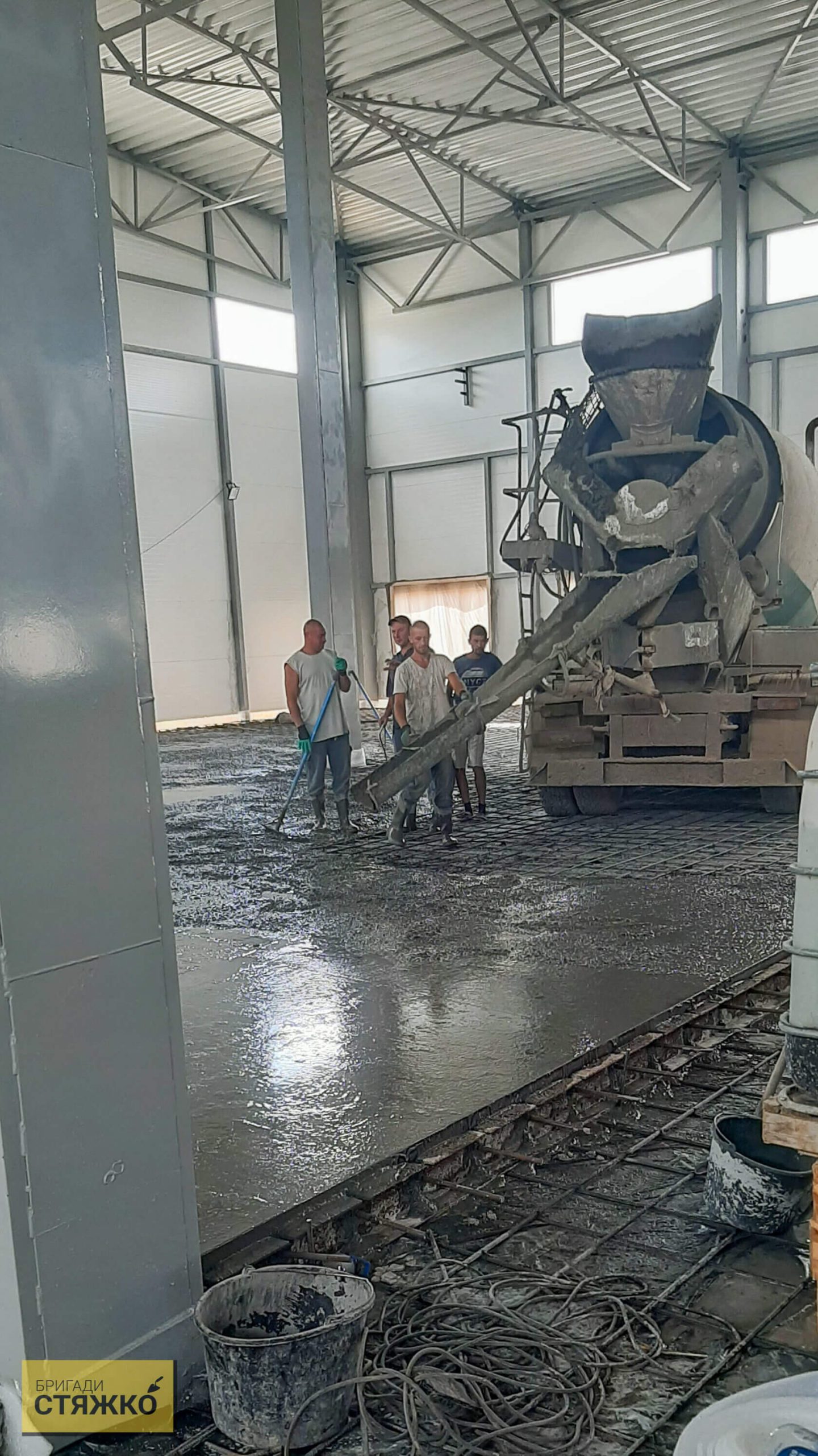 Заливка бетонних підлог