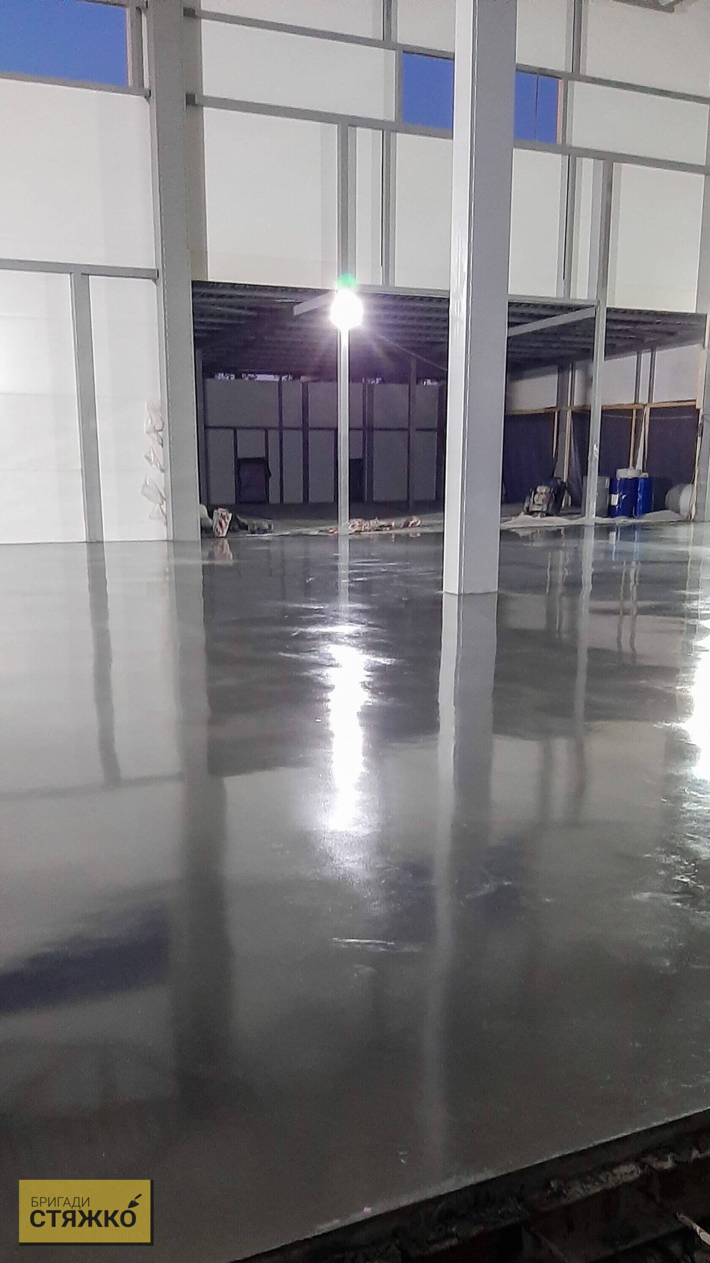 Бетонні підлоги відшліфованні